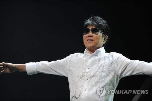 Legendary K-pop singer Cho Yong-pil is seen in this undated file photo provided by YPC Company. (PHOTO NOT FOR SALE) (Yonhap)